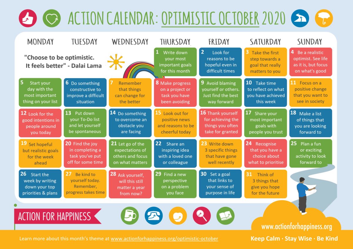 Action For Happiness Calendar 2024 Easy to Use Calendar App 2024